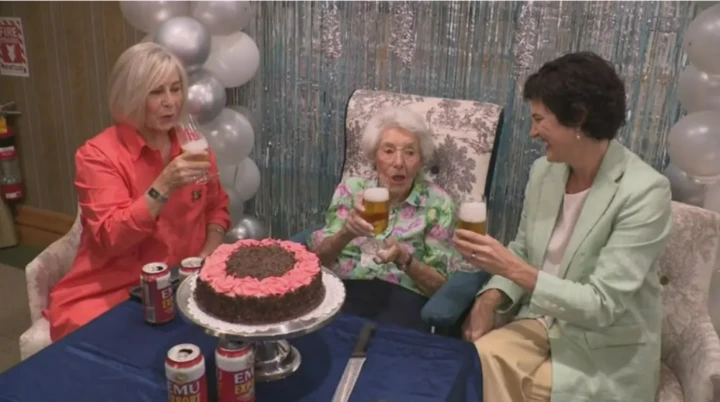The 110 -year -old lady revealed the familiar longevity drink, few people thought