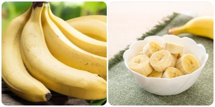 4 groups of 'cavalry' with ripe bananas