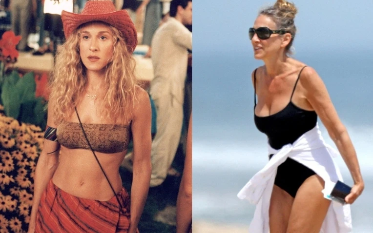 Star movie "Sex and the city" after the age of 50 always walking each step every day, snacking 2 dishes for the body to be toned, healthy
