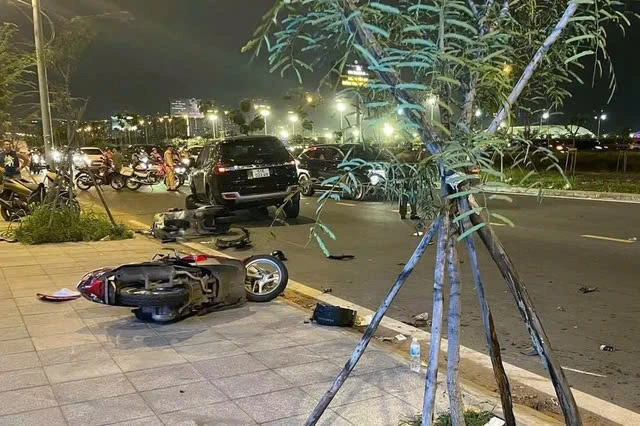 The situation of 3 victims in a serious continuous accident in Thu Duc City