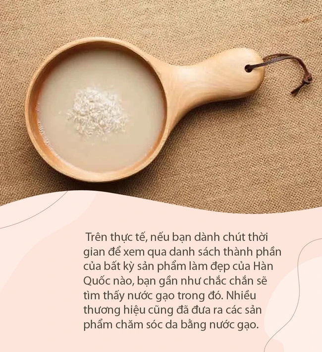 Rice water is the secret to keeping the beautiful skin of Korean and Japanese women for a long time, but how to use it properly is what you need to know