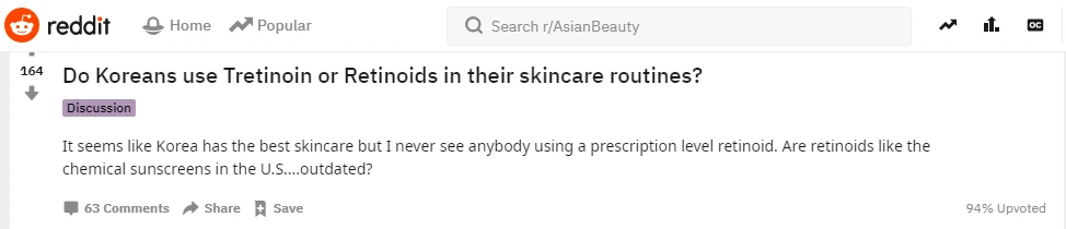 Always dream of skin without age, but why are Koreans still "estranged" with Retinol?
