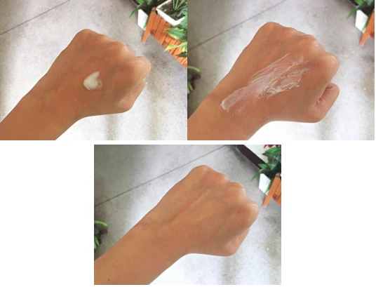 Sunscreen is priced below 350 thousand quickly and not sticky that you can find in supermarkets or pharmacies