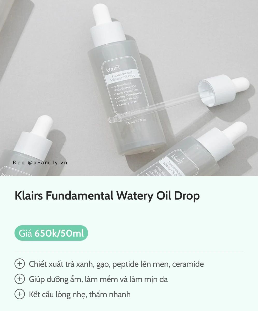 5 bottles of oil to revive dry season dry skin, turning peeling skin into smoothness like dew