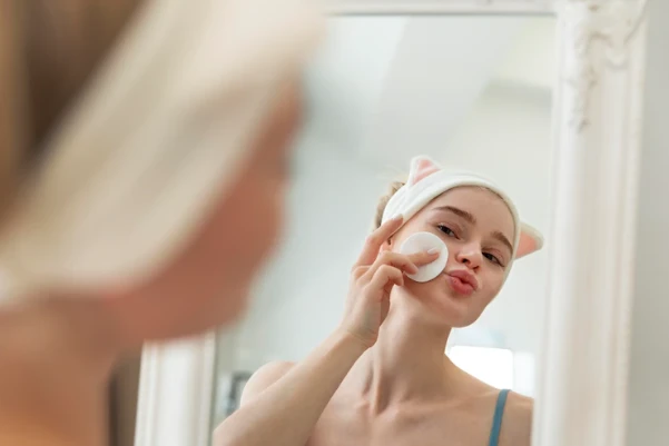 5 steps to take care of oily skin to help the skin clear and clean acne in the summer