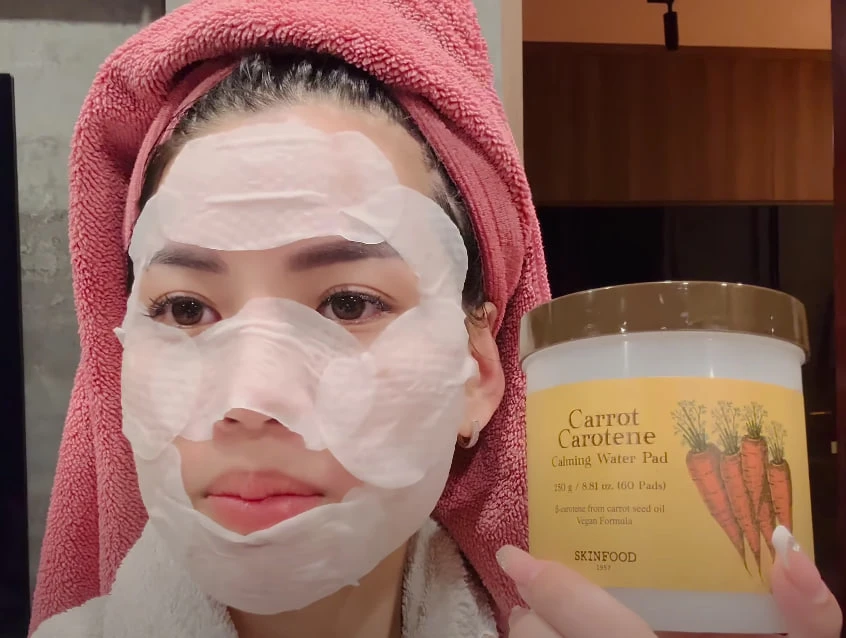 Toner Pad 300k top at the top of Olive Young: Ha Linh marks 9.5 points, Han So Hee and Meichan are all like