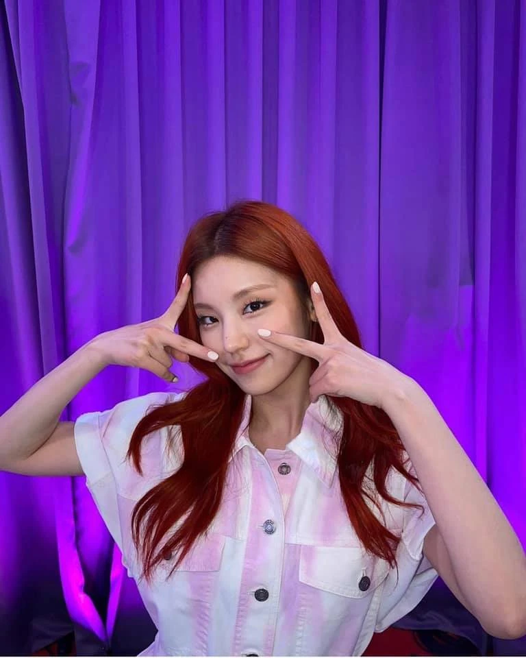 Yeji beauty (Itzy) was "jerked" Spotlight by her own two puffy puffiness!