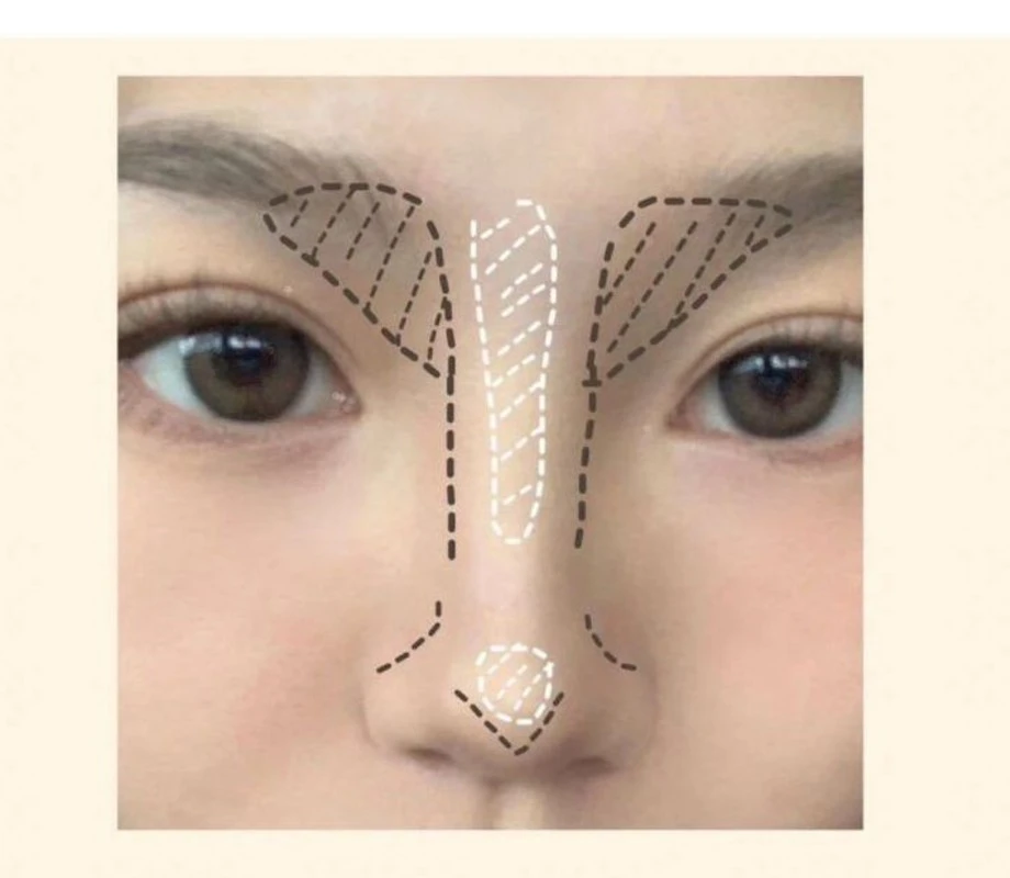 4 extremely interesting ways to beat, create a "slide" nose bridge without cutlery