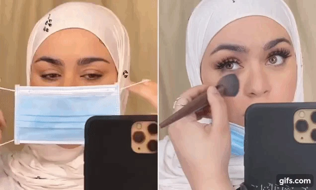 Post videos teaching how to wear makeup when wearing a mask, the girl who thought was praised to be criticized: "Don't bring Covid-19 to make a joke"
