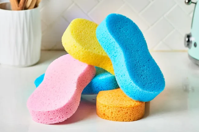 In addition to washing dishes, small sponges also have 8 surprising uses not everyone knows