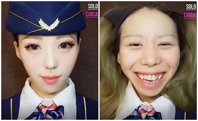 Still know that women have the ability to make up boundless makeup, but the ugly turn into an angel is this shocking