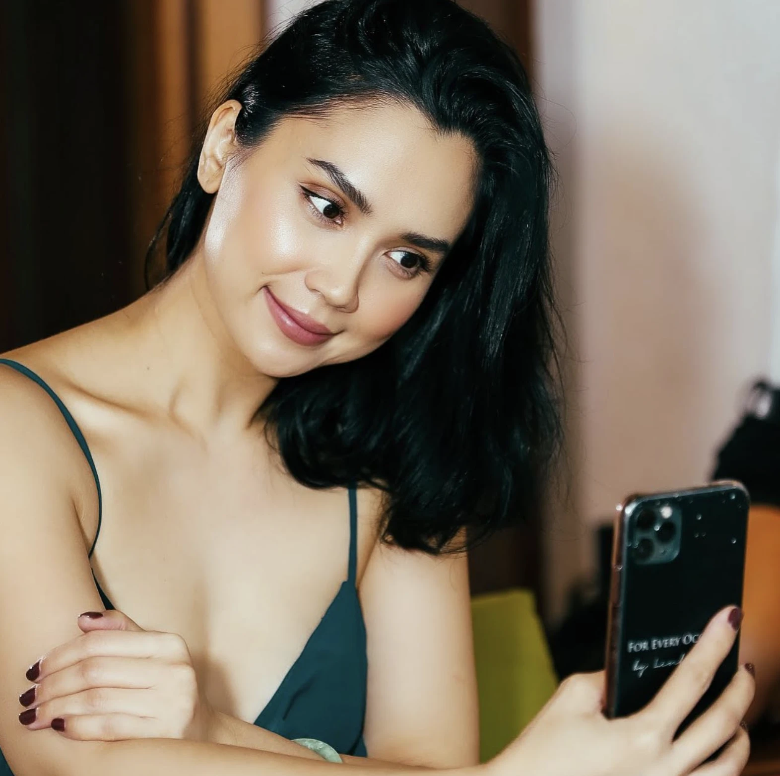 "Sister selling rice" has been praised for glossy black hair, sharing 5 principles of compliance for many years