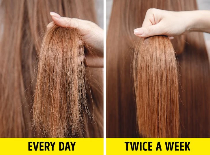 8 mistakes when taking care of your hair, causing hair to break out, 90% of you get