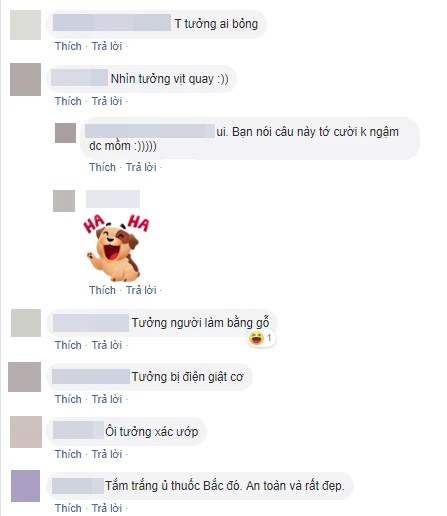 The picture of the girl whitening the skin by applying the medicine and then wrap the plastic bag like the mummy, it startled the sisters