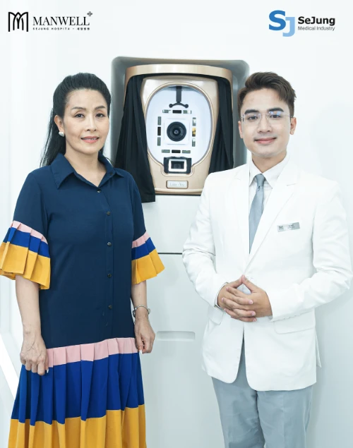 The secret behind the unexpected youthful skin of artist Kieu Oanh in the age of 50