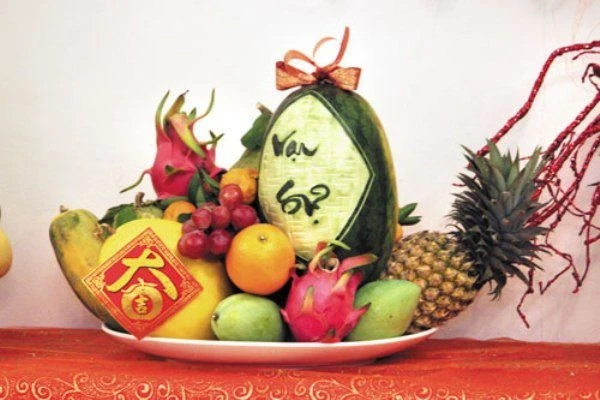 4 mistakes to avoid when displaying five fruit trays on Tet holiday