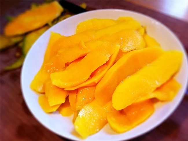 Tet is about to Tet, take the oil -free fryer to make a flexible dried mango dish: simple and delicious and economical operation
