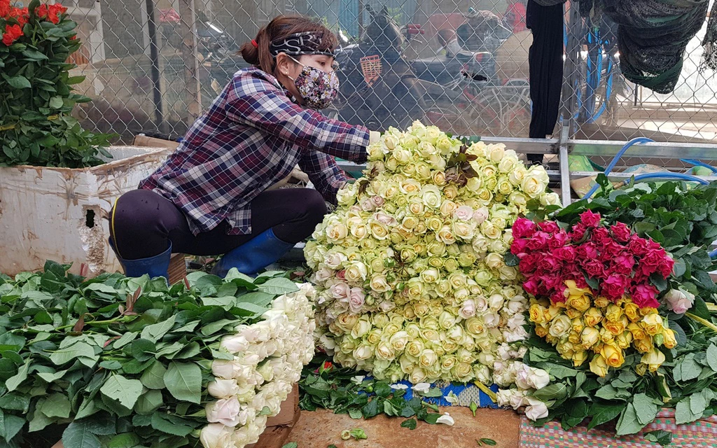More than 100 million flowers, hundreds of tons of vegetables in Lam Dong need to support consumption