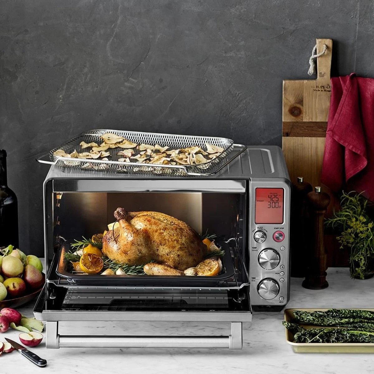 Angle Answer: Should choose an oil -free fryer, barrel or microwave oven to grill to make the kitchen leisurely but the most demand?