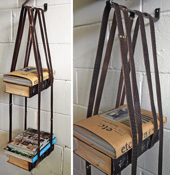 13 simple ideas from old belts turn into super cute household appliances