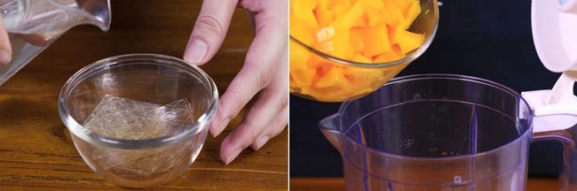 If this mango pudding, if this, goes to the high -end bakery!