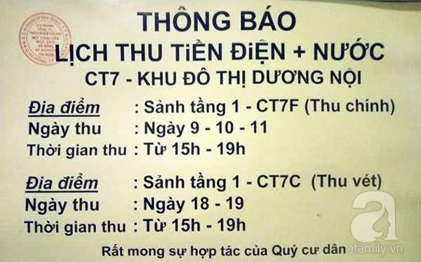 Hanoi: Residents queue for more than 1 hour to pay electricity and water in the apartment