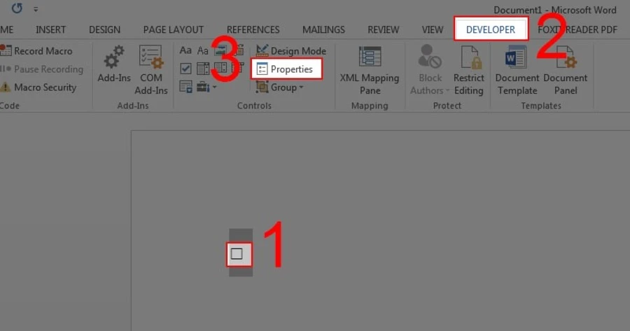 Hướng dẫn tạo checkbox trong Word bằng Symbol