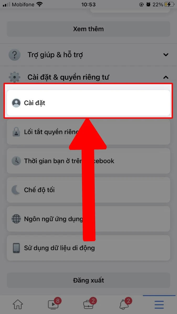 tắt tính năng xác thực 2 yếu tố trên Facebook