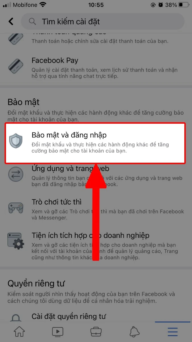 tắt tính năng xác thực 2 yếu tố trên Facebook