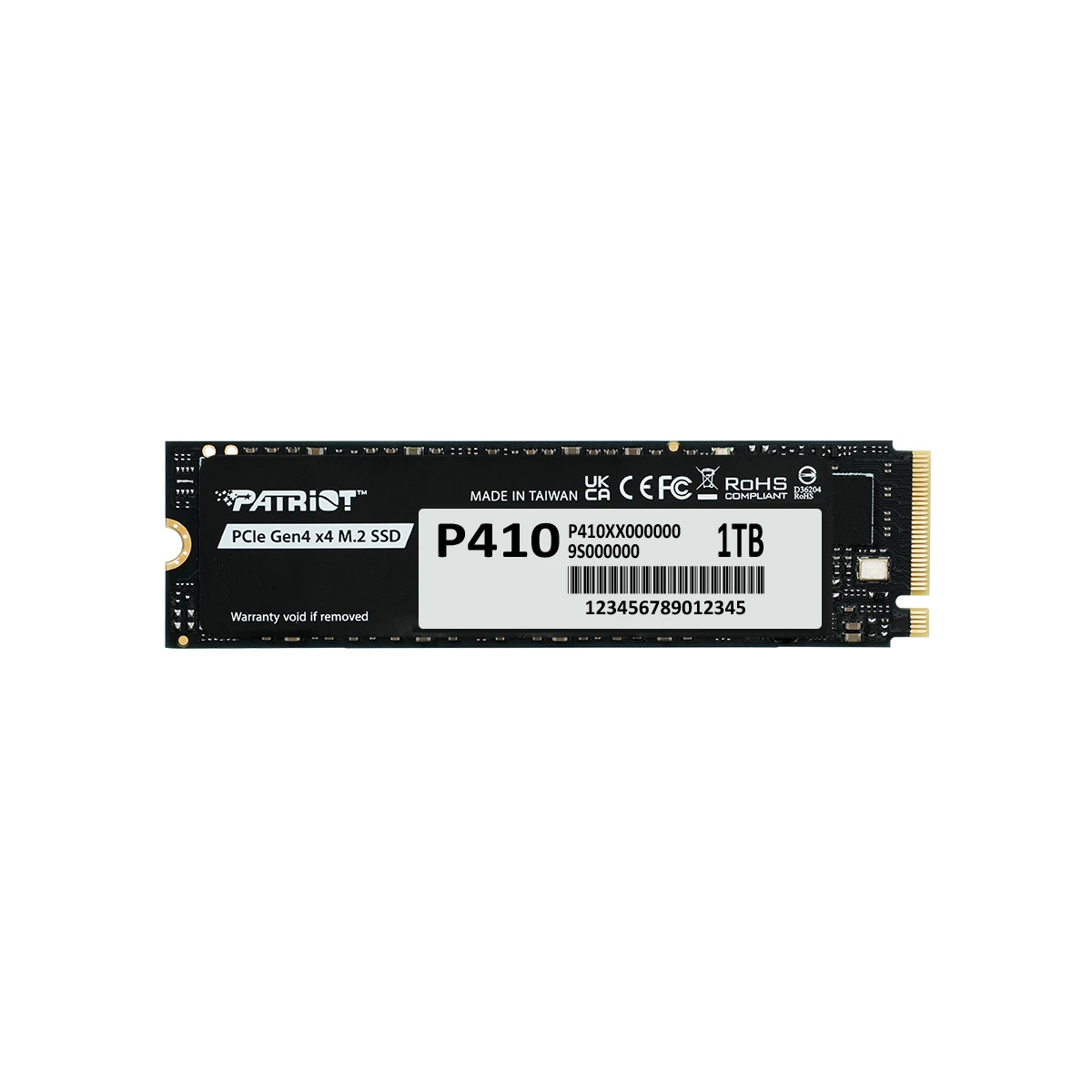 Ổ Cứng SSD Patriot P410 Gen4x4 M.2 2280 NVMe
