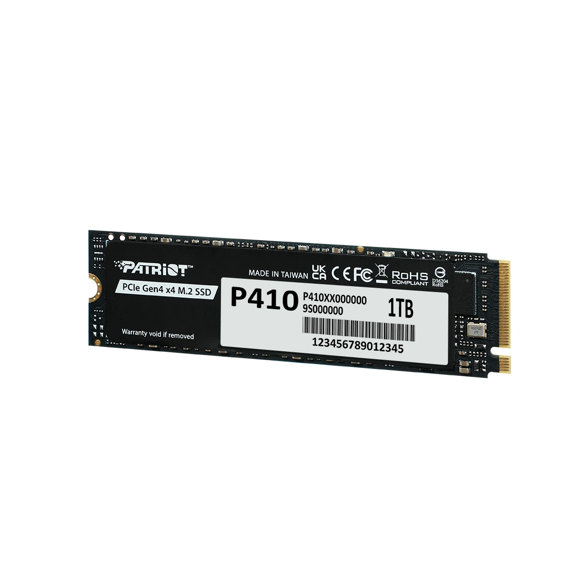 Ổ Cứng SSD Patriot P410 Gen4x4 M.2 2280 NVMe