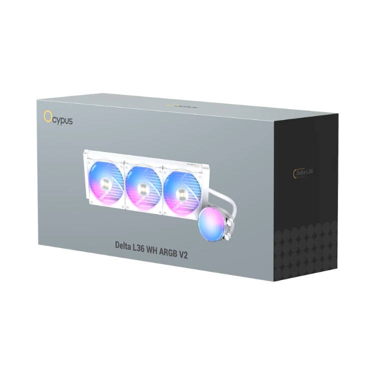 Tản Nhiệt Nước AIO Ocypus Delta L36 WH ARGB V2