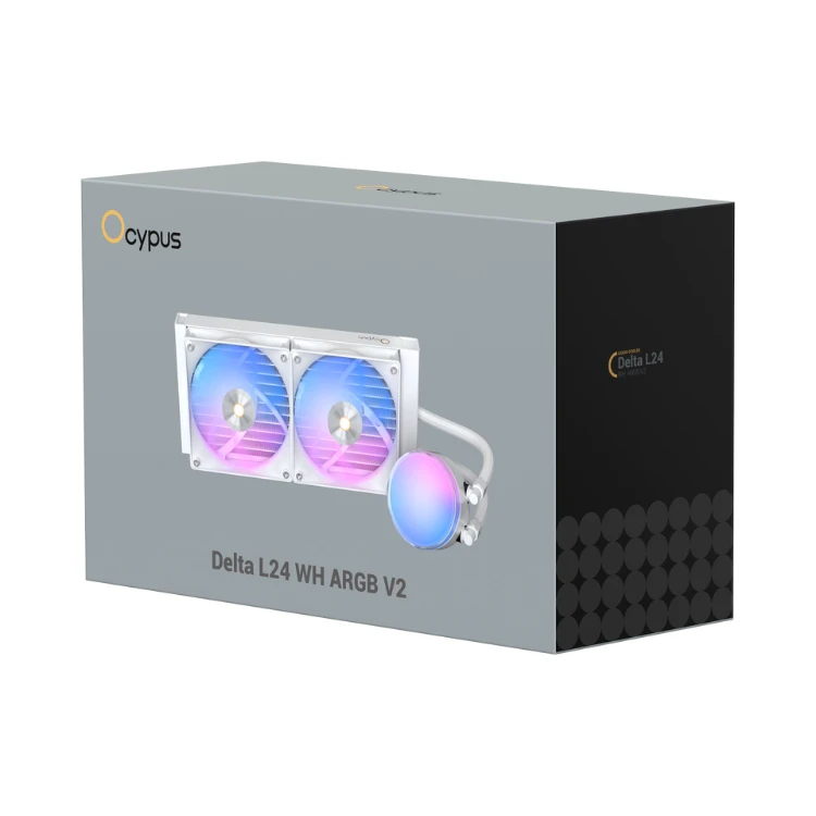 Tản Nhiệt Nước AIO Ocypus Delta L24 WH ARGB V2