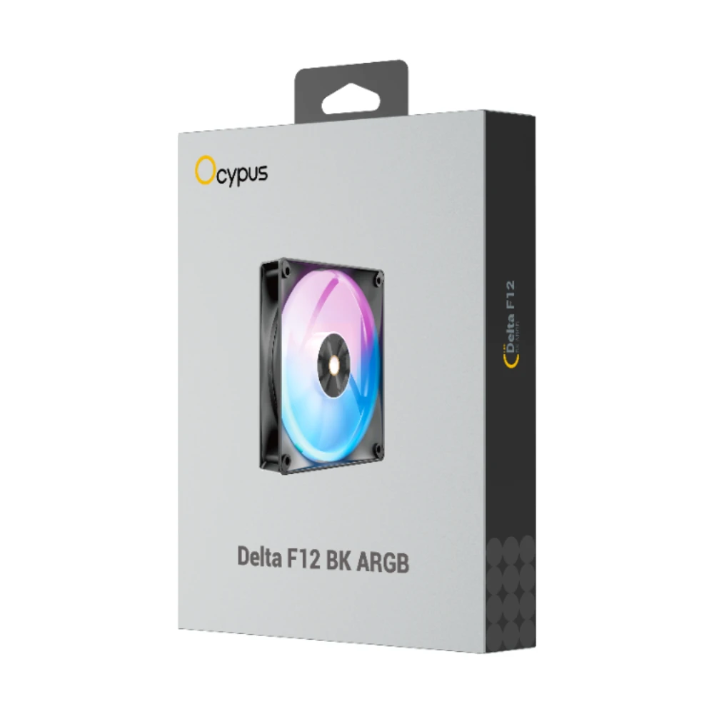Quạt Tản Nhiệt Fan Case Ocypus Delta F12 BK ARGB
