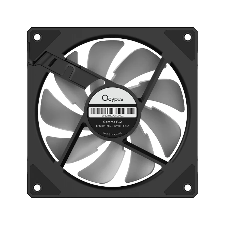 Quạt Tản Nhiệt Fan Case Ocypus Gamma F12 BK ARGB