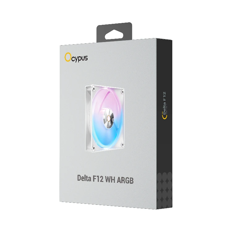 Quạt Tản Nhiệt Fan Case Ocypus Delta F12 WH ARGB