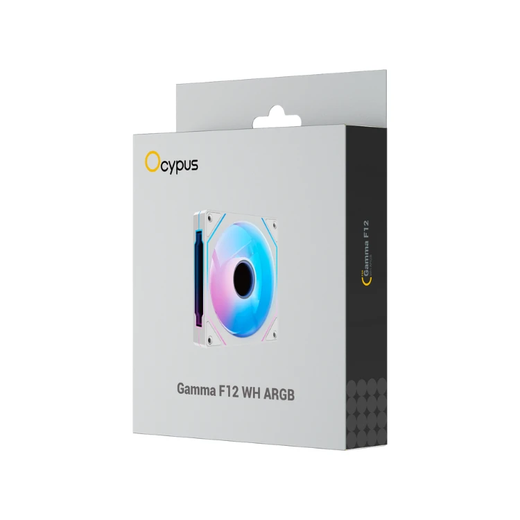 Quạt Tản Nhiệt Fan Case Ocypus Gamma F12 WH ARGB