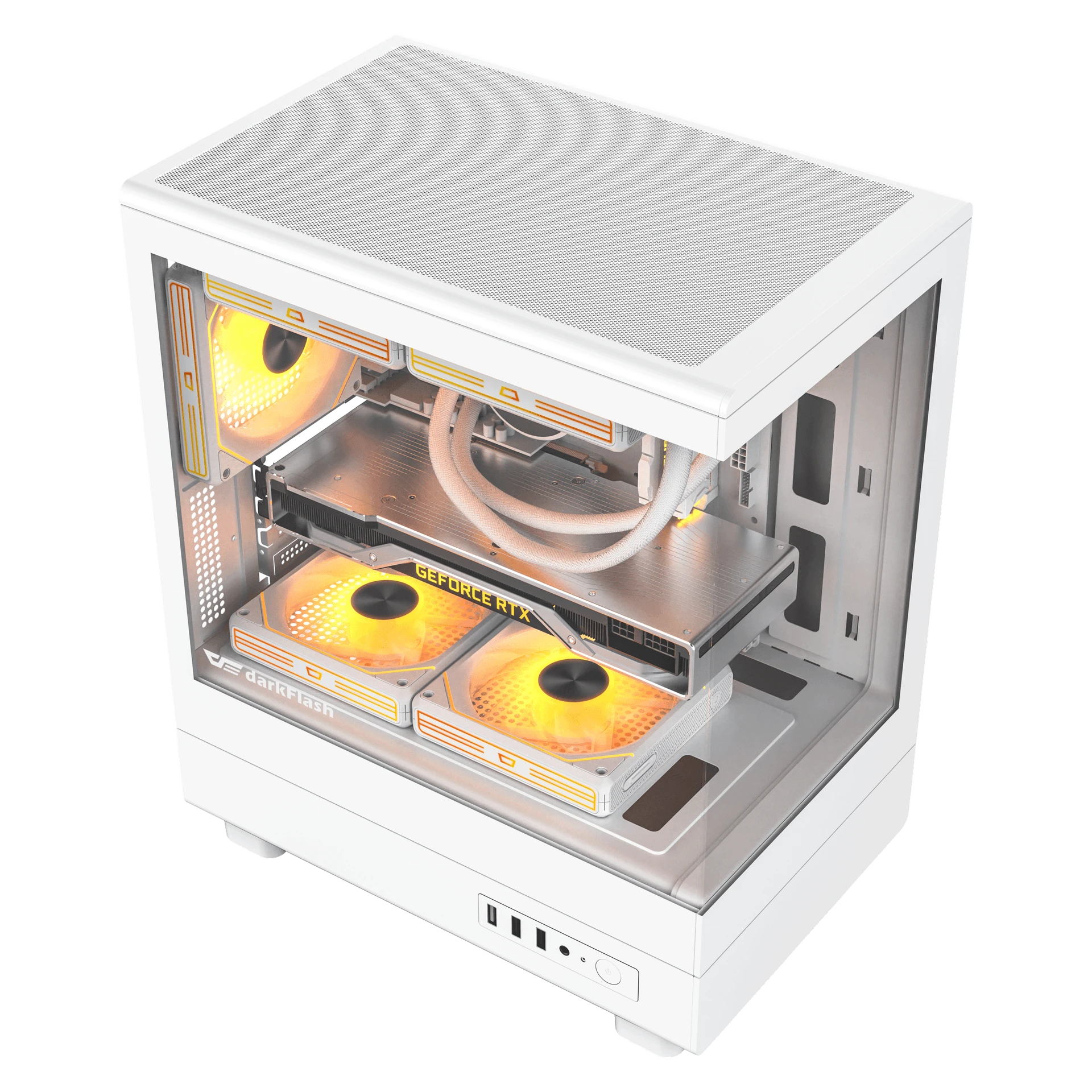 VỎ CASE MÁY TÍNH DARKFLASH DB330M (Full M-ATX)