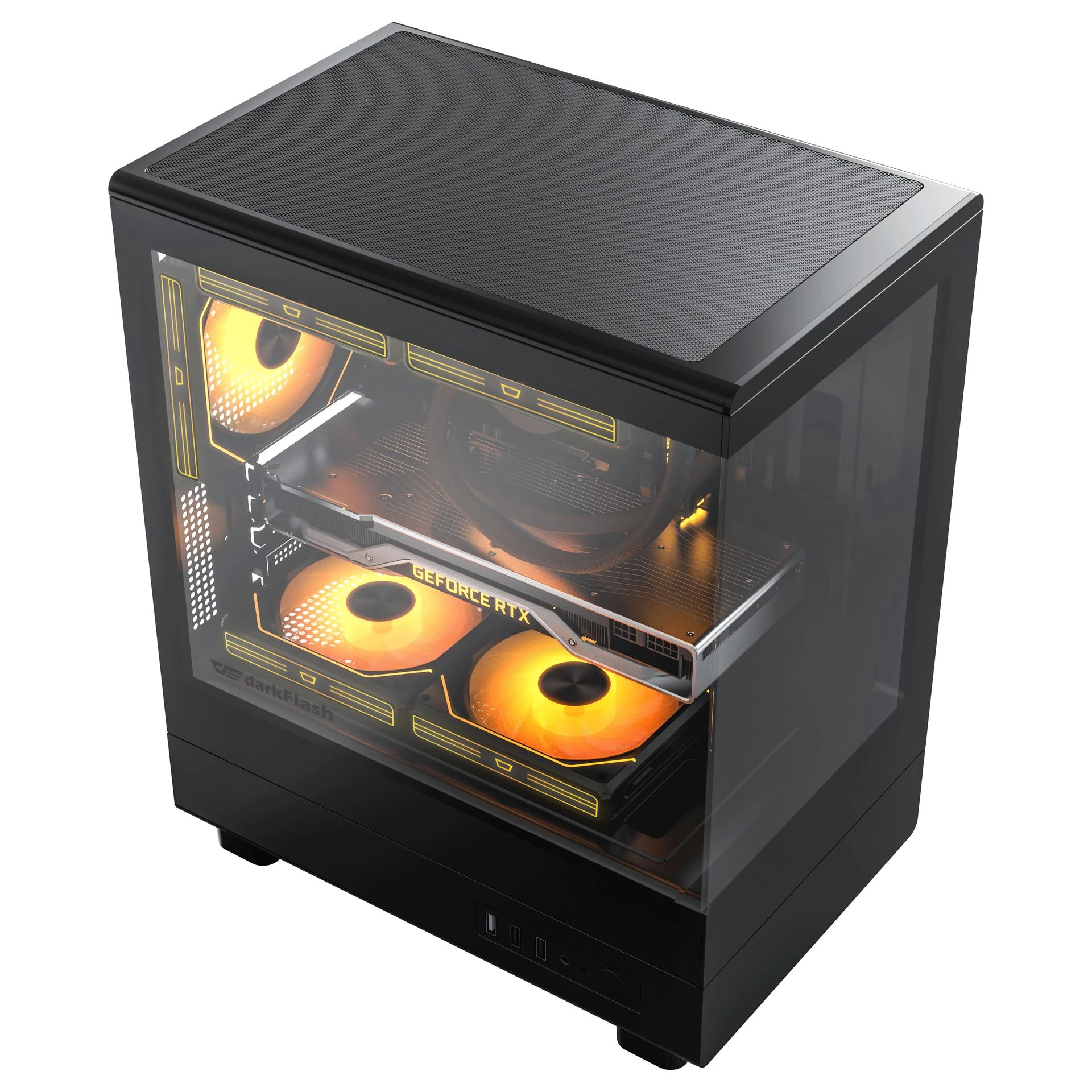 VỎ CASE MÁY TÍNH DARKFLASH DB330M (Full M-ATX)