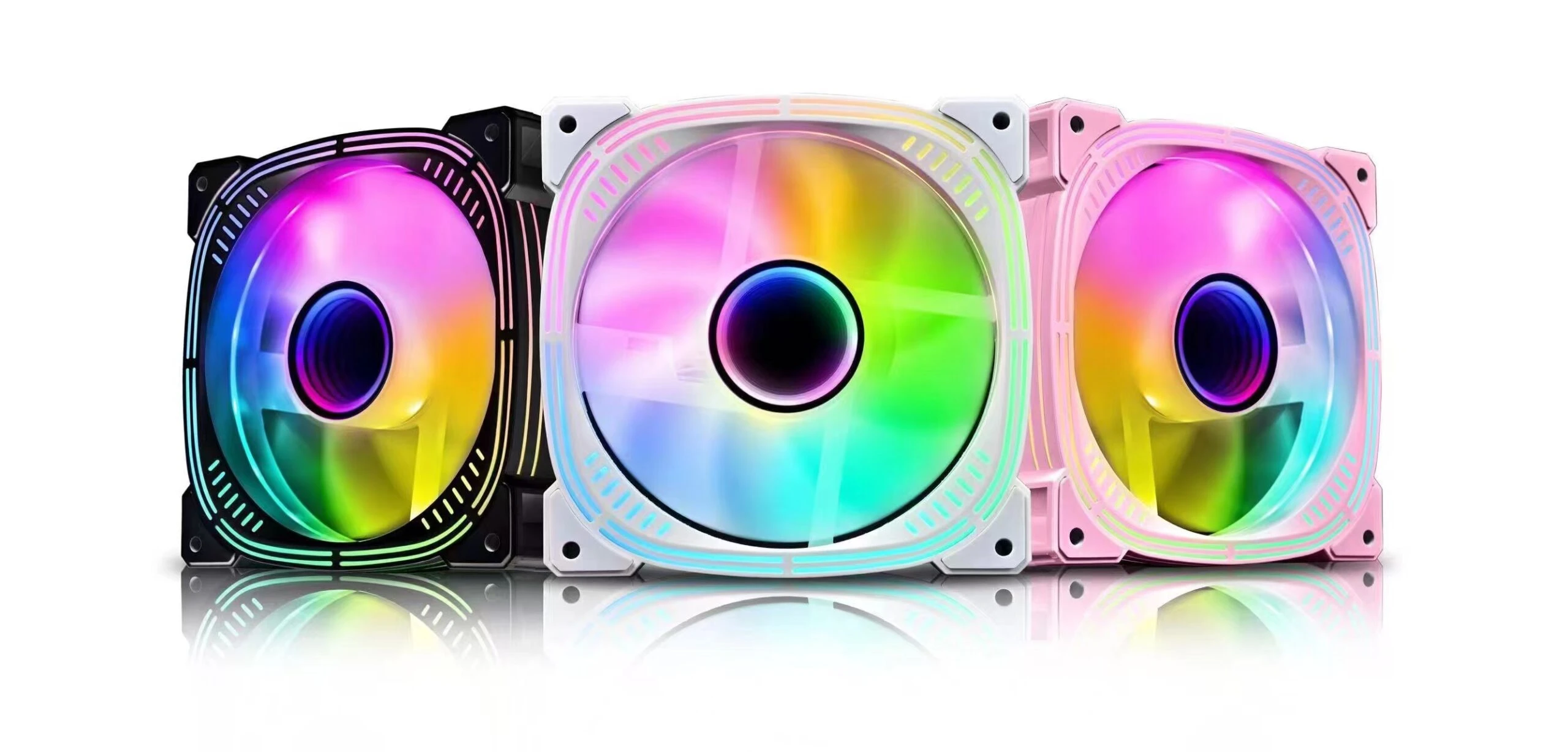 MAGIC FC-02 BLACK/ WHITE FIXED RGB (FAN VÔ CỰC)