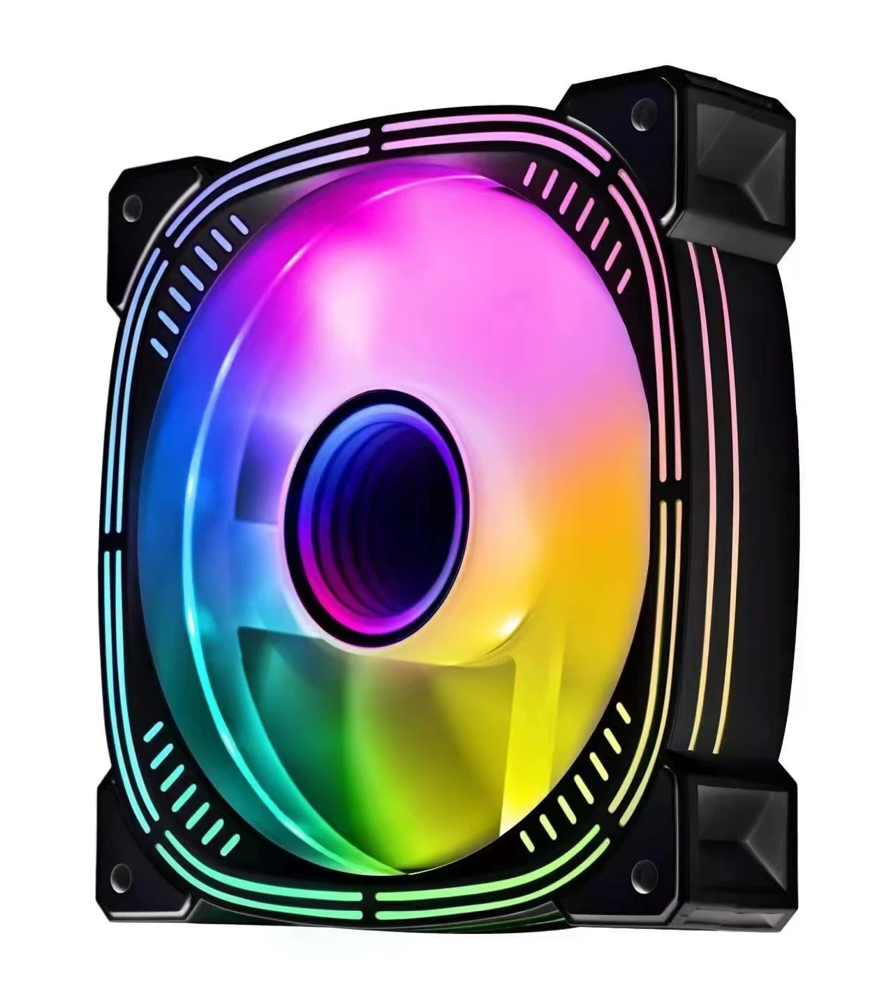 MAGIC FC-02 BLACK/ WHITE FIXED RGB (FAN VÔ CỰC)