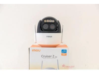 Camera Ngoài Trời Cruiser Z iMOU 3K 5MP Ống kính kép, Zoom xa tới 12X (IPC-S7DP-5M0WEZ)