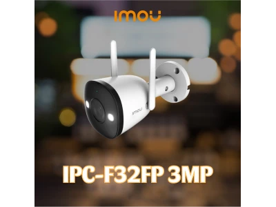 Camera IMOU Ngoài Trời BULLET 2E 3M chuẩn 2K - IPC-F32FP - Có Màu Ban Đêm