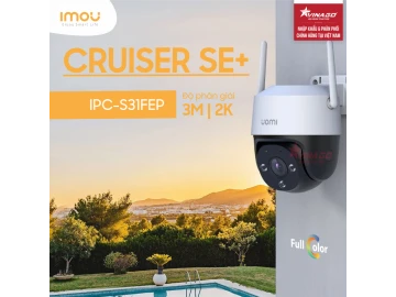 Camera Imou Ngoài Trời Cruiser SE+ 3M IPC-S31FEP Xoay 360, Có Màu Đêm, Đàm thoại 2 chiều