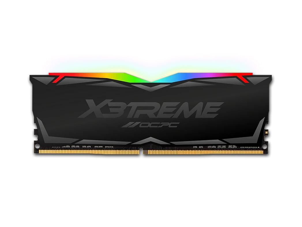 RAM DESKTOP OCPC X3 RGB DDR4 16GB CL16 Intel XMP & AMD EXPO - MMX3A16GD432C16