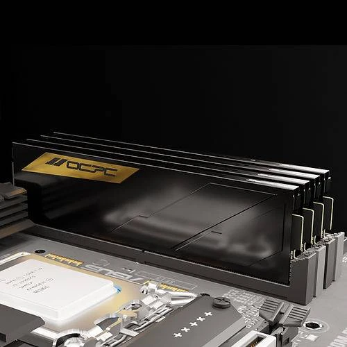 RAM DESKTOP OCPC VOLARE DDR5 32G/6000 có tản (Đen) - MMVL2K32GD560C40BK - BH 60T