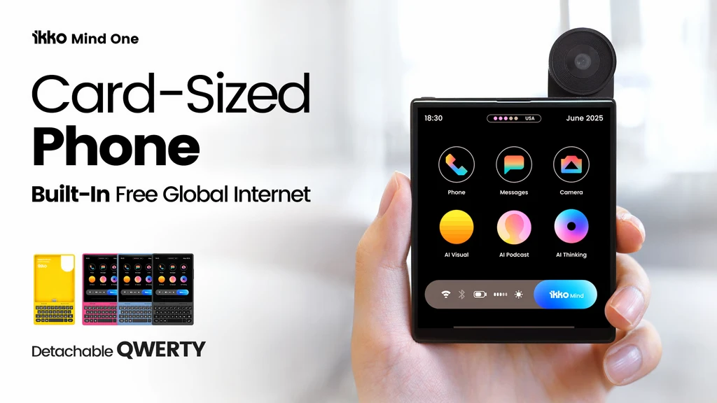 iKKO audio chuẩn bị giới thiệu điện thoại thông minh AI Mind One với AI internet miễn phí toàn cầu