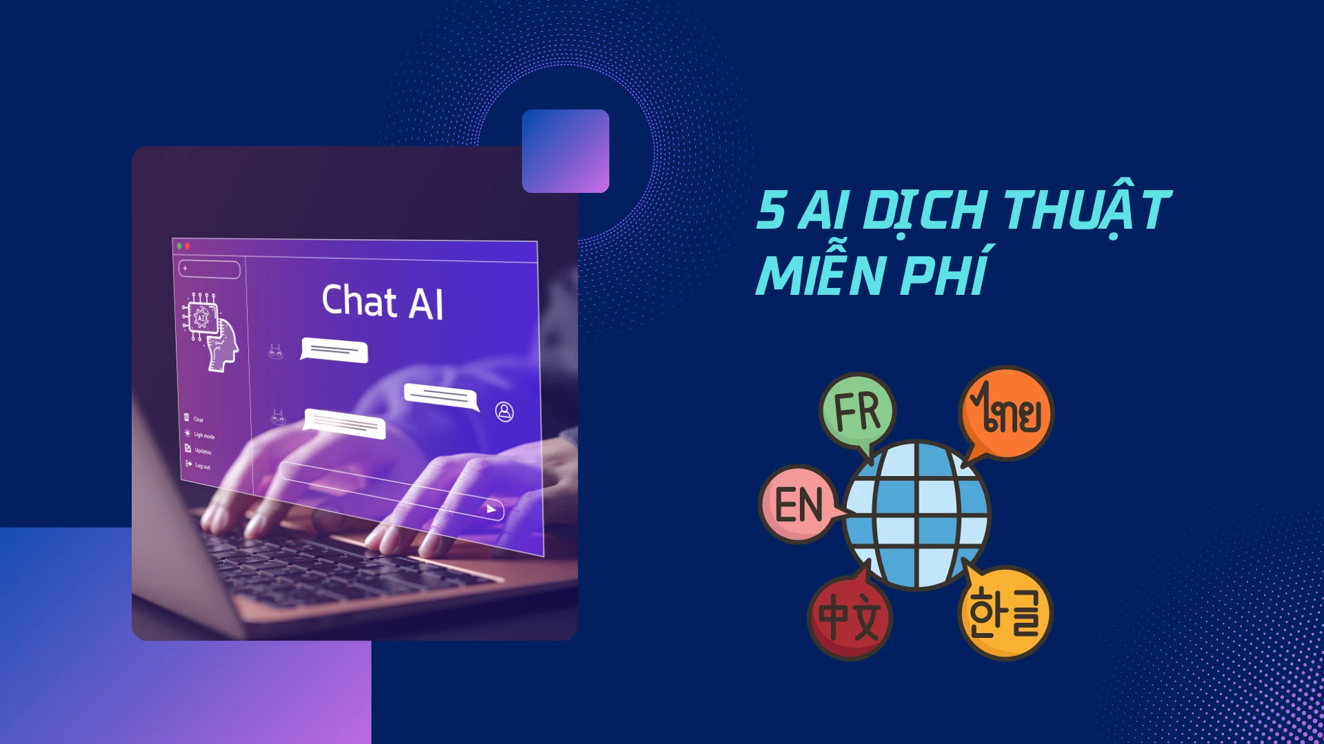 Top công cụ AI dịch tài liệu online miễn phí, thông minh và hiệu quả nhất hiện nay