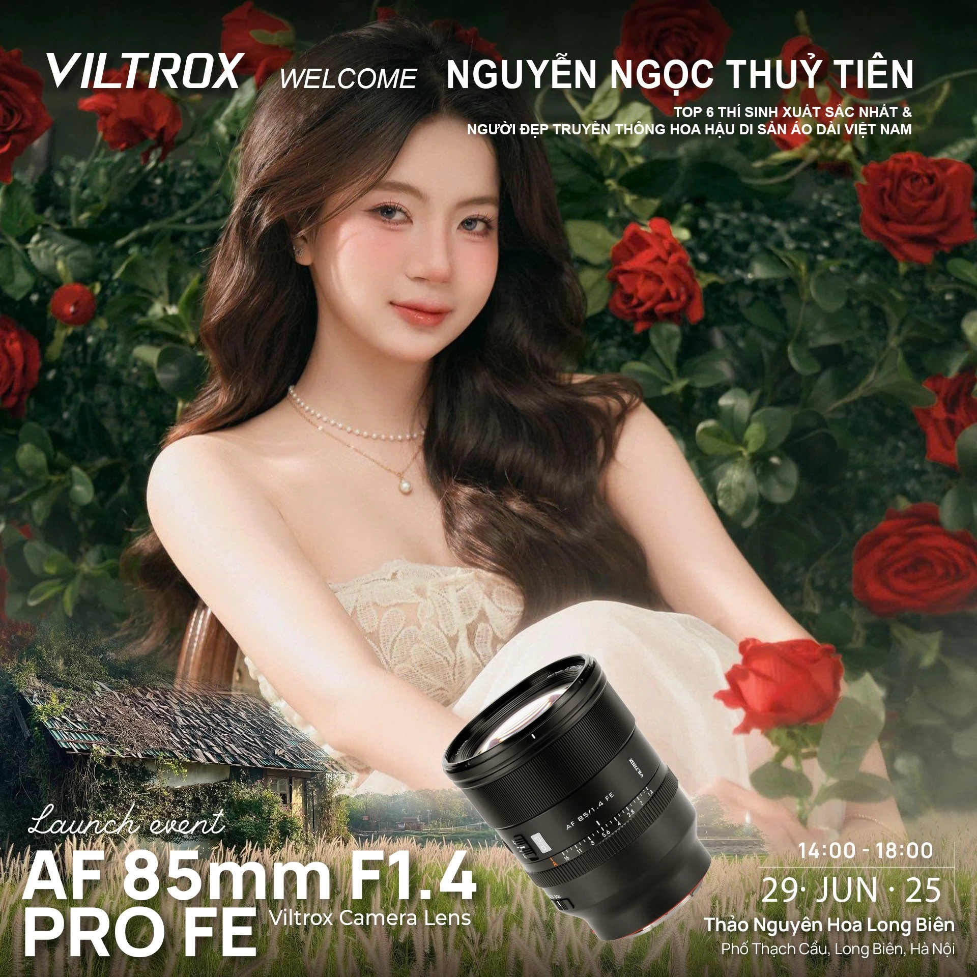 Trải nghiệm lens Viltrox 85mm F1.4 Pro FE cho ngàm E máy ảnh Sony Full Frame