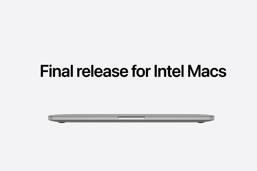 Tahoe là bản macOS cuối cùng hỗ trợ máy Mac Intel